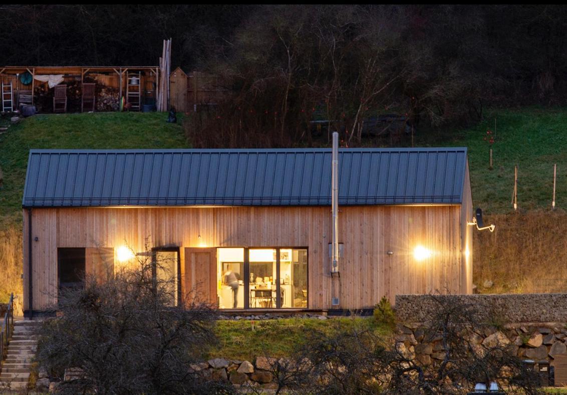 Eifelhausaufzeit-Vulkaneifel-Architekten-Chalet Mit Sauna Im Vulkankrater Immerath Kültér fotó